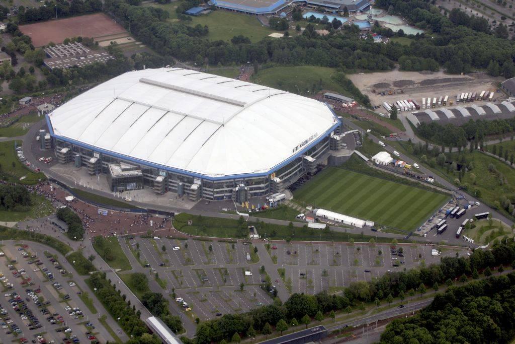 Luftbild Arena auf Schalke