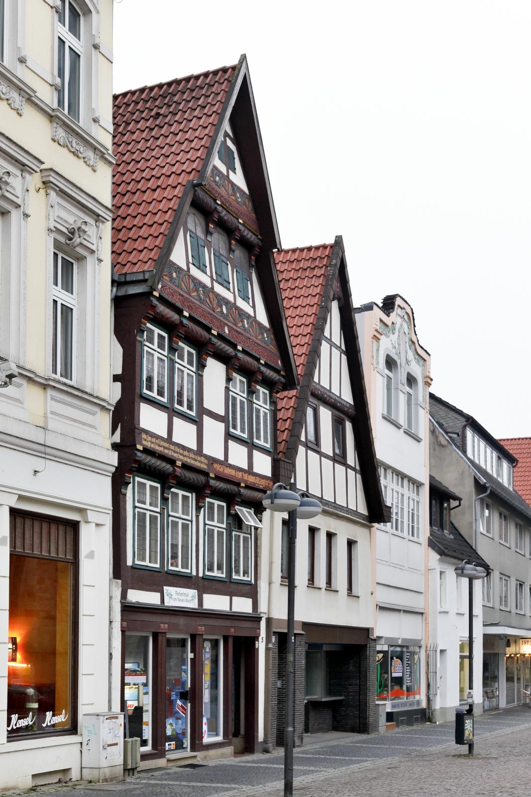 Fachwerkhäuser am Neuen Markt Herford