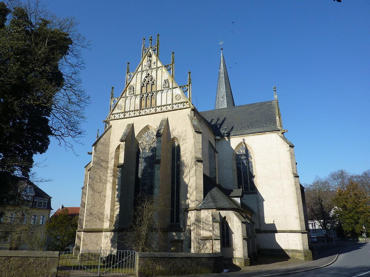 Marienkirche Herford, Außenansicht Chor