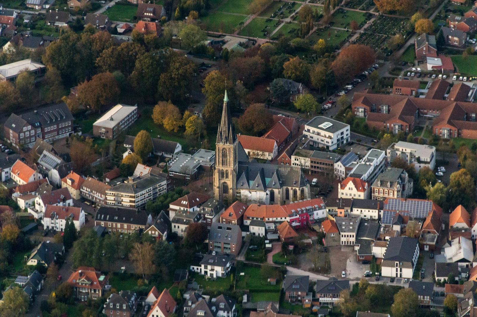 Luftaufnahme von Süden