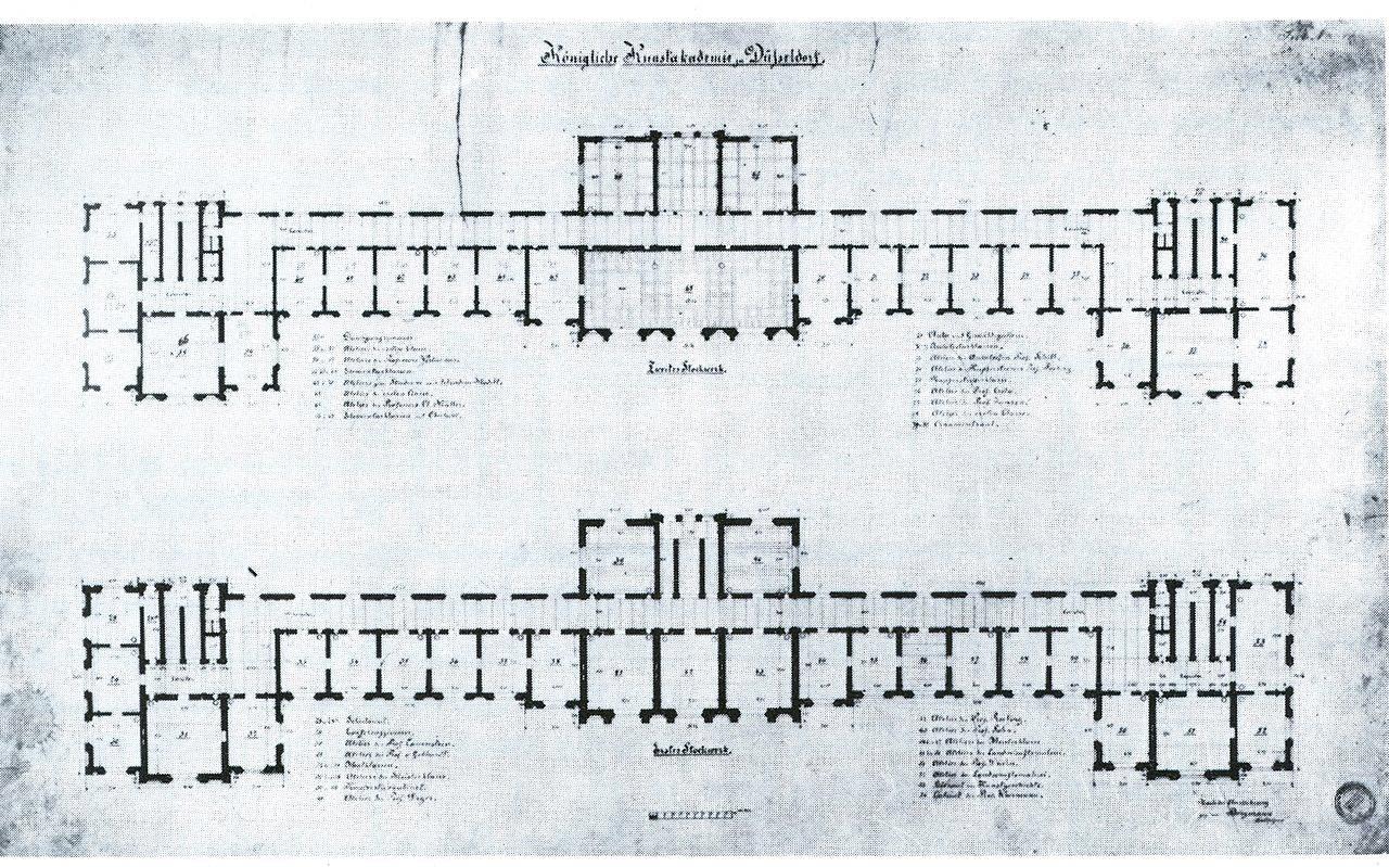 Grundriss der Kunstakademie