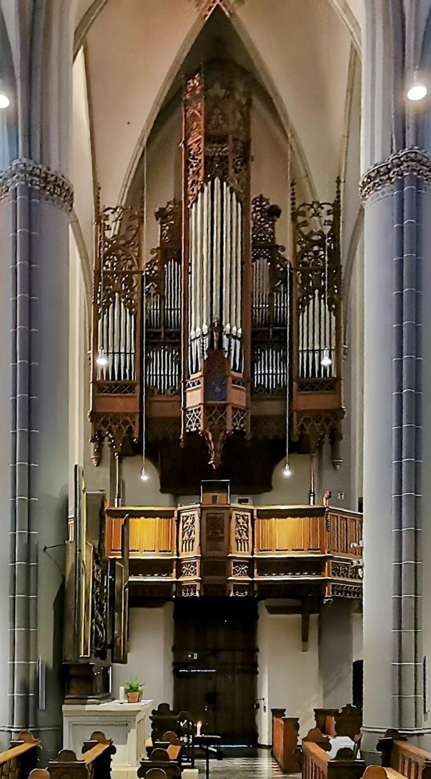 Orgel in St. Nicolai Kalkar