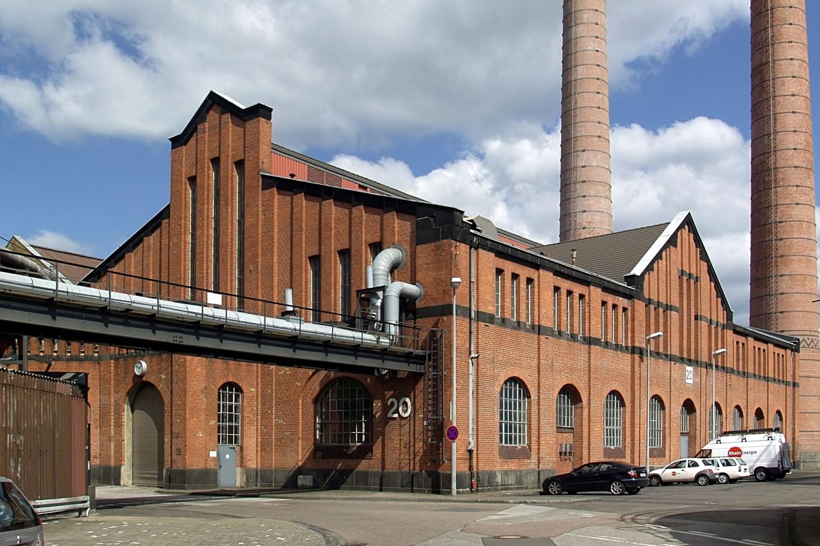 Kesselhaus I und Kamine