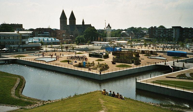 Blick auf den Inselpark in Gronau