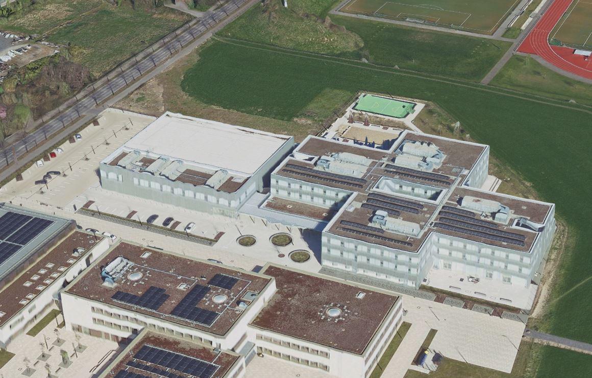 Offene Schule Köln von oben