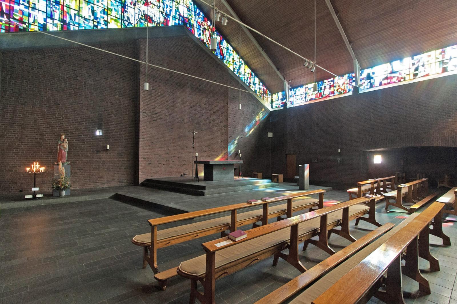 Innenraum St. Konrad Marl