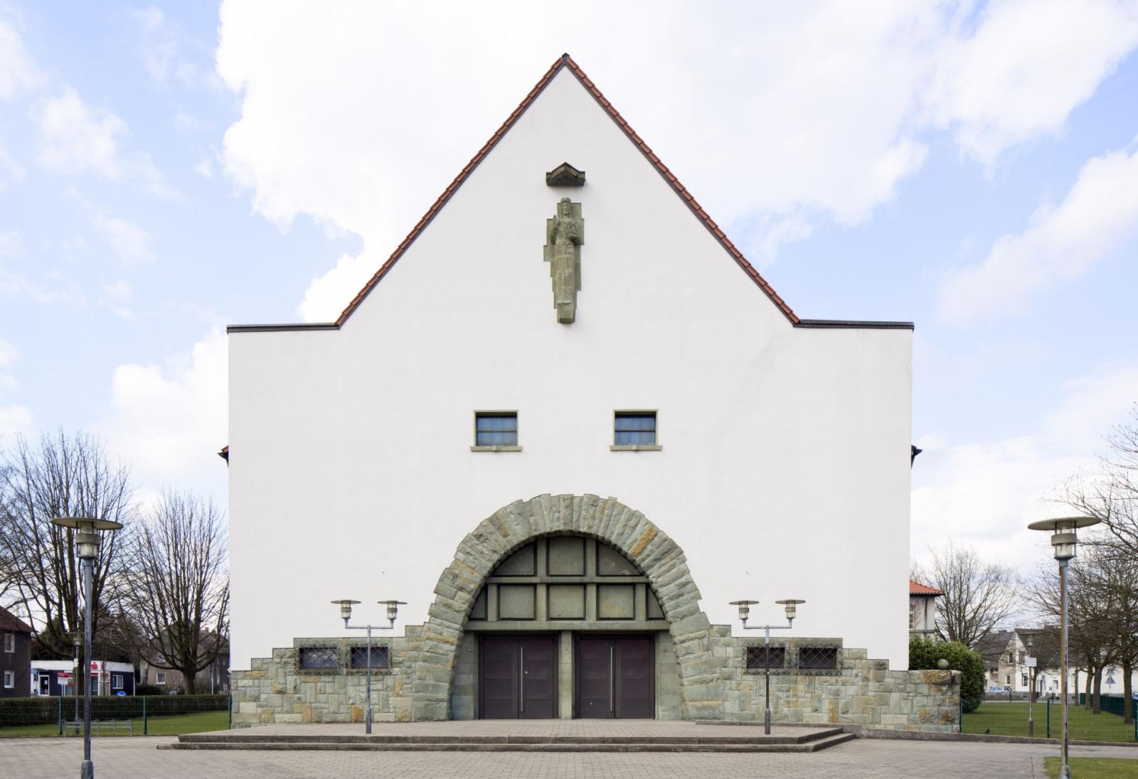 Südfassade Christus-König-Kirche