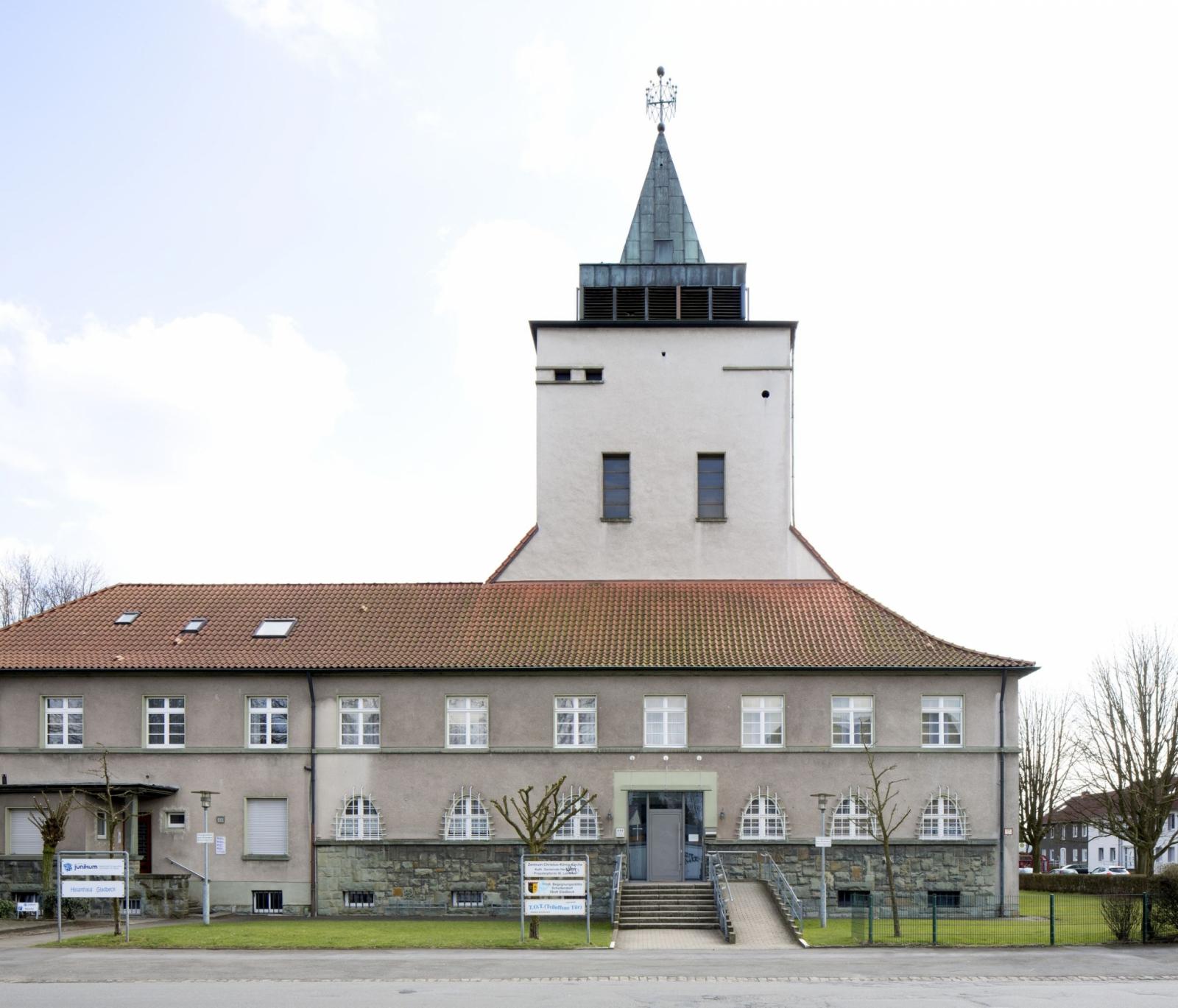 Nordansicht Talstraße Christus-König-Kirche