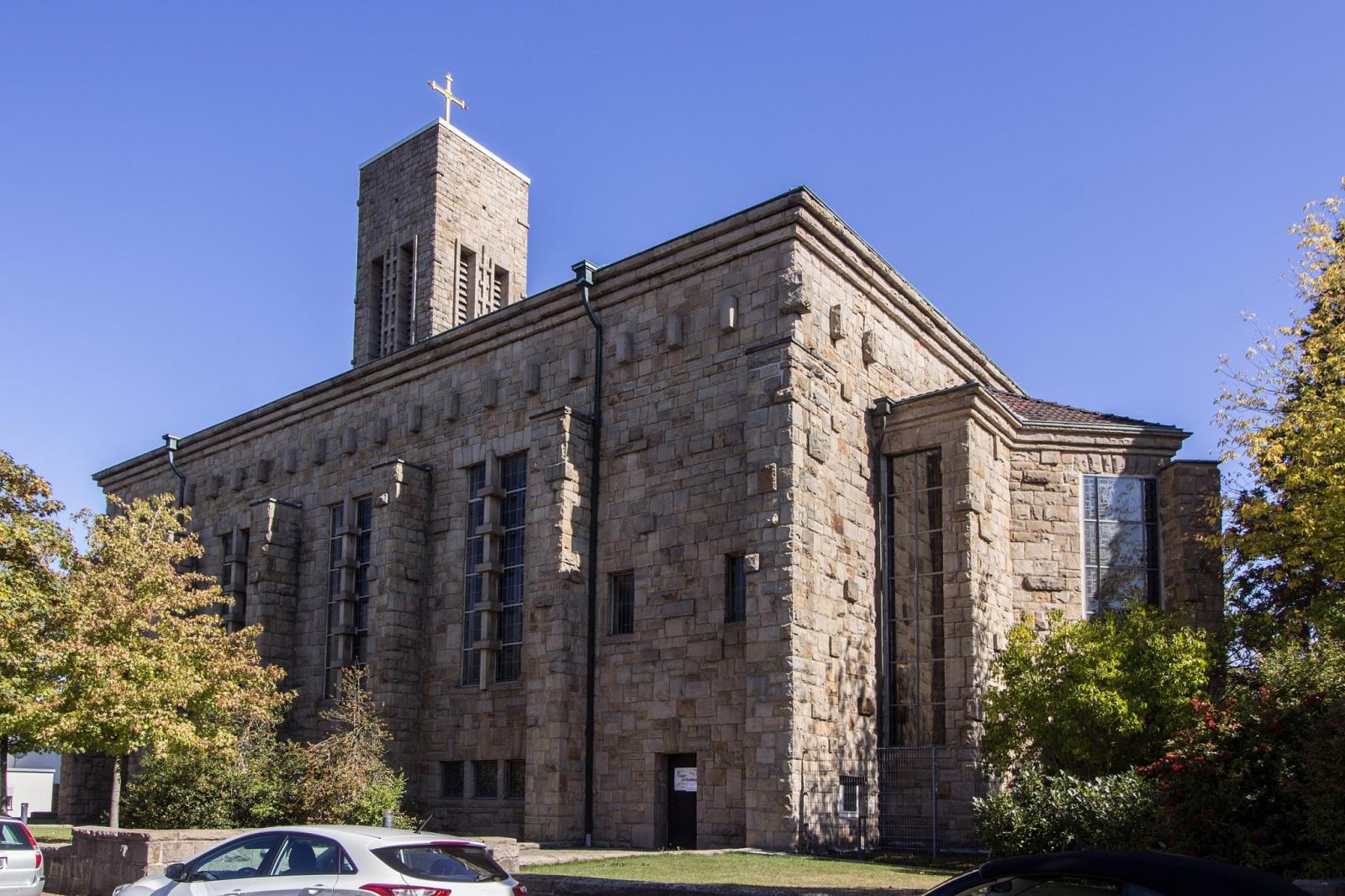 Ev. Lutherkirche Datteln, Langhaus und Chor