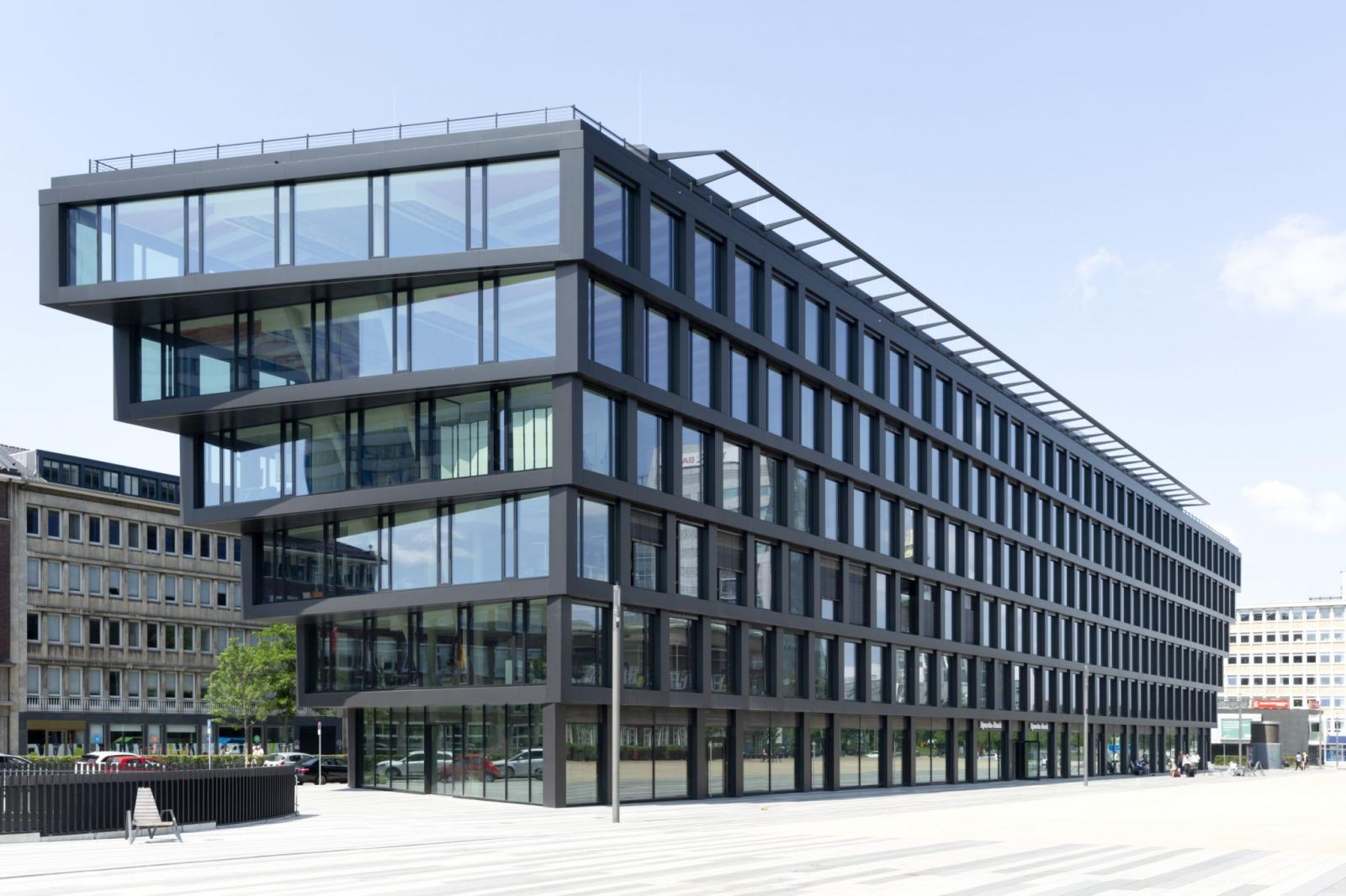 Mercator One Duisburg, Blickrichtung aus Süden