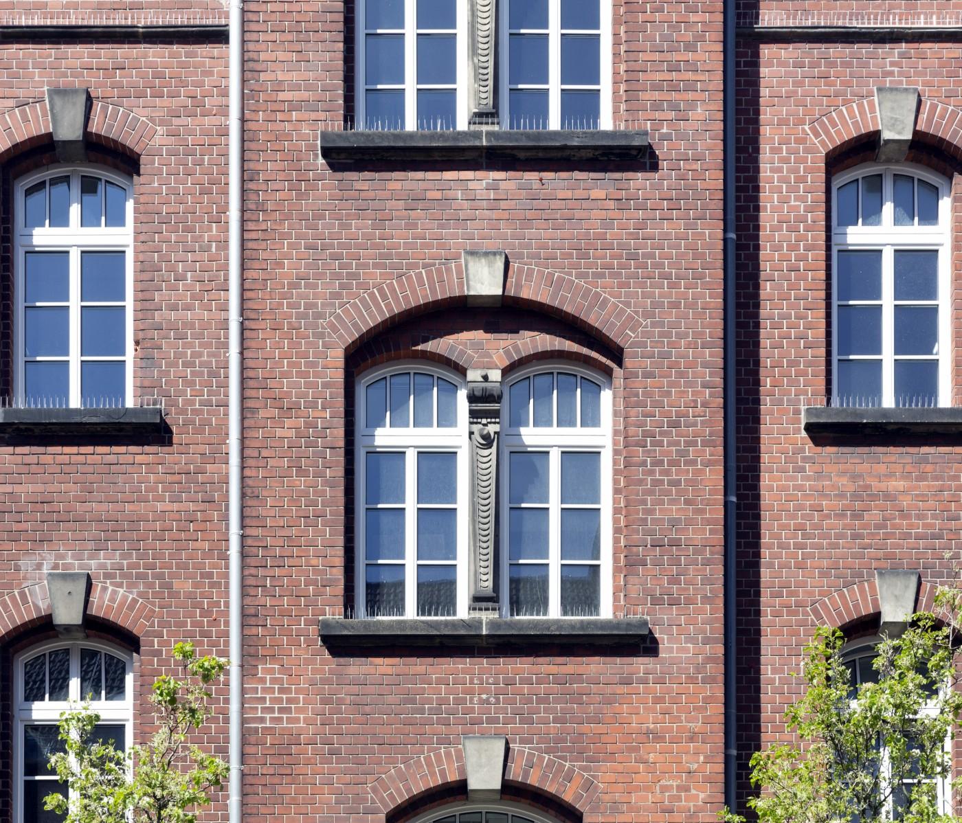 Fachhochschule Münster (FB Architektur), Fassadendetail