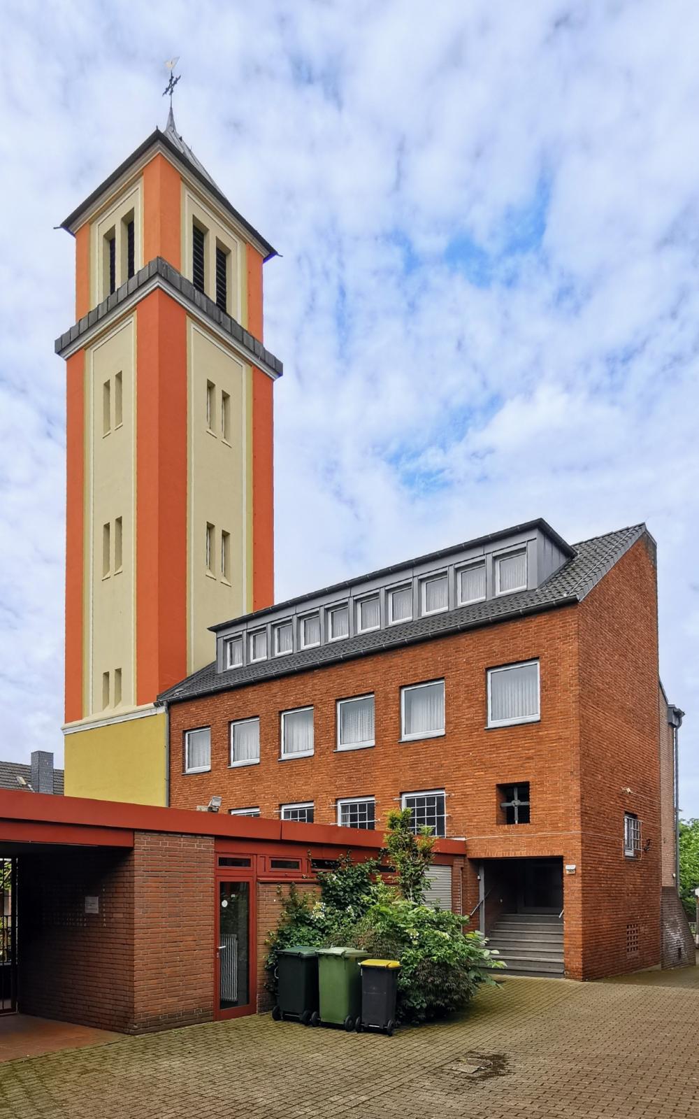 Alter Kirchturm aus den 1920er Jahren