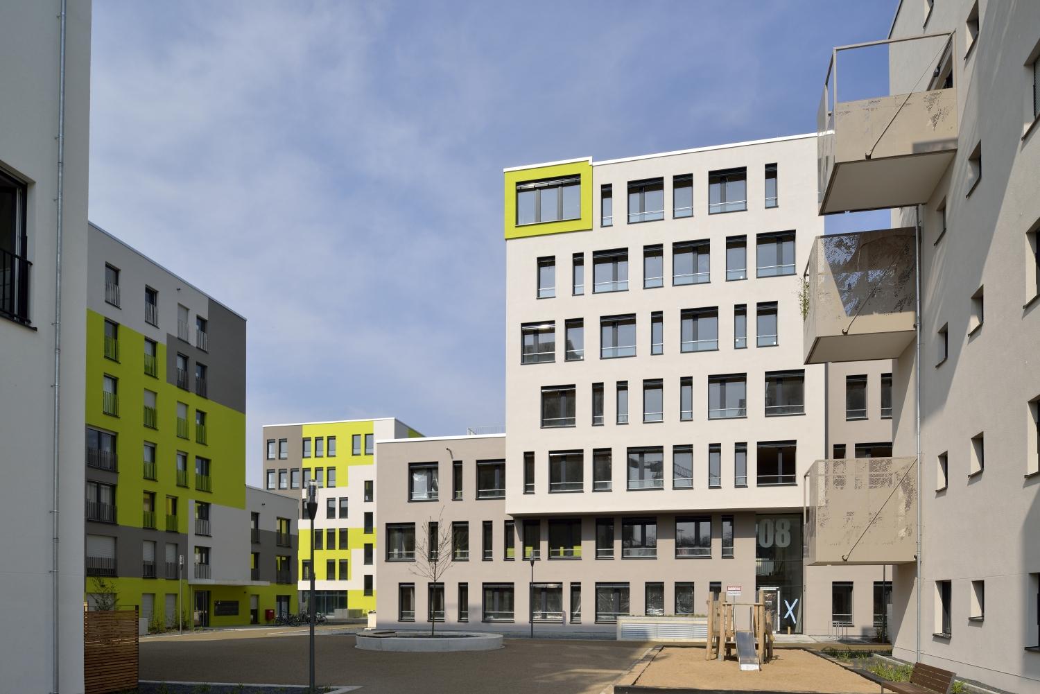 Fensterraster und Farbkonzept
