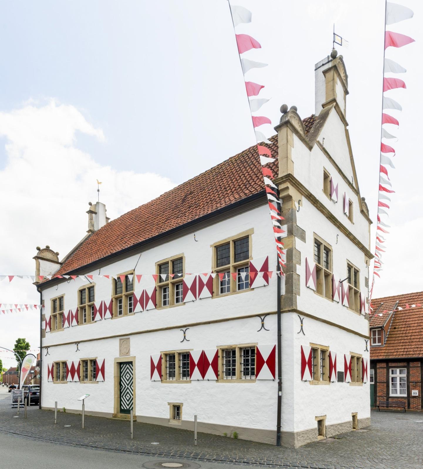 Altes Rathaus Schöppingen, Nordwestansicht