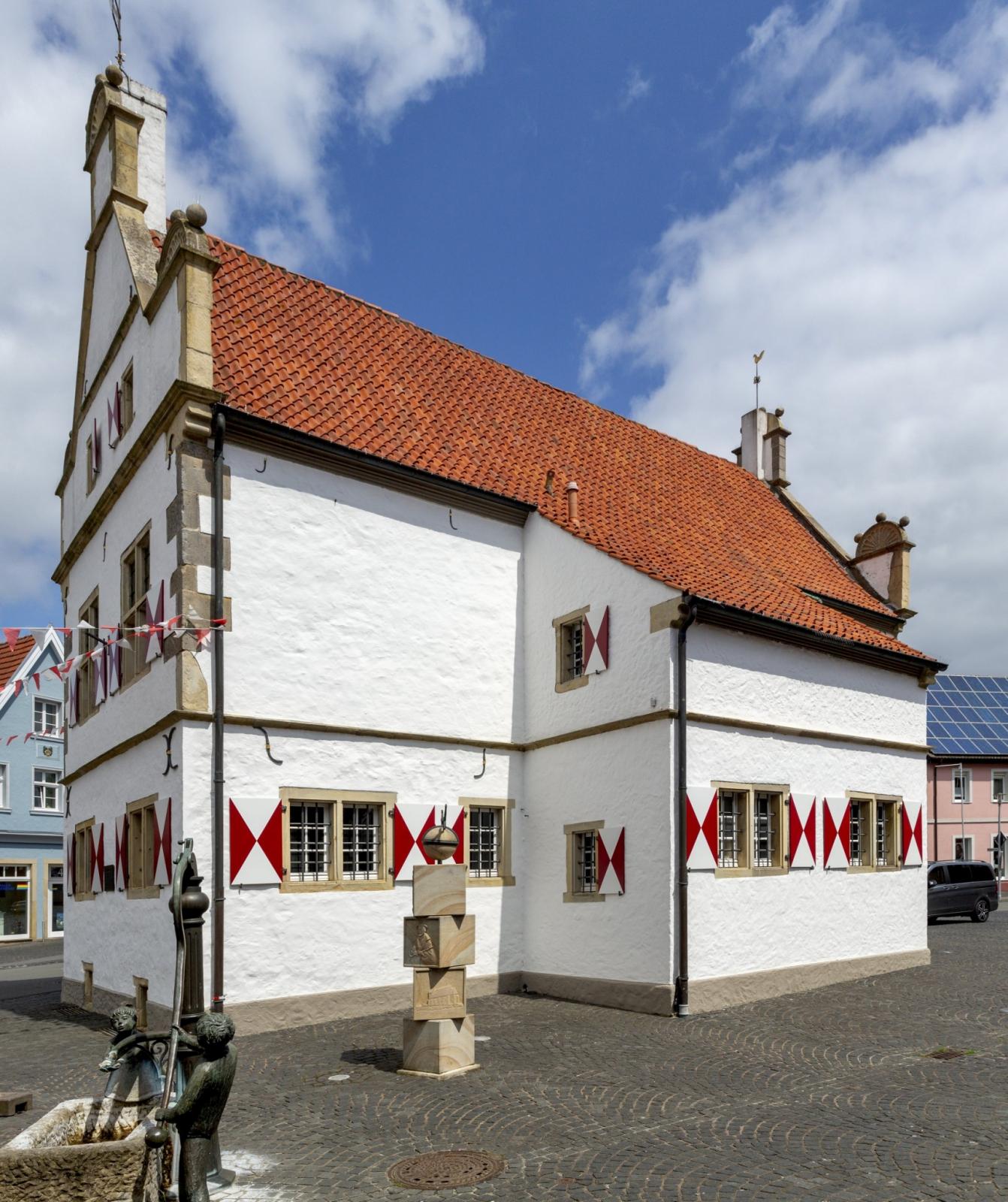 Altes Rathaus Schöppingen, Südwestansicht