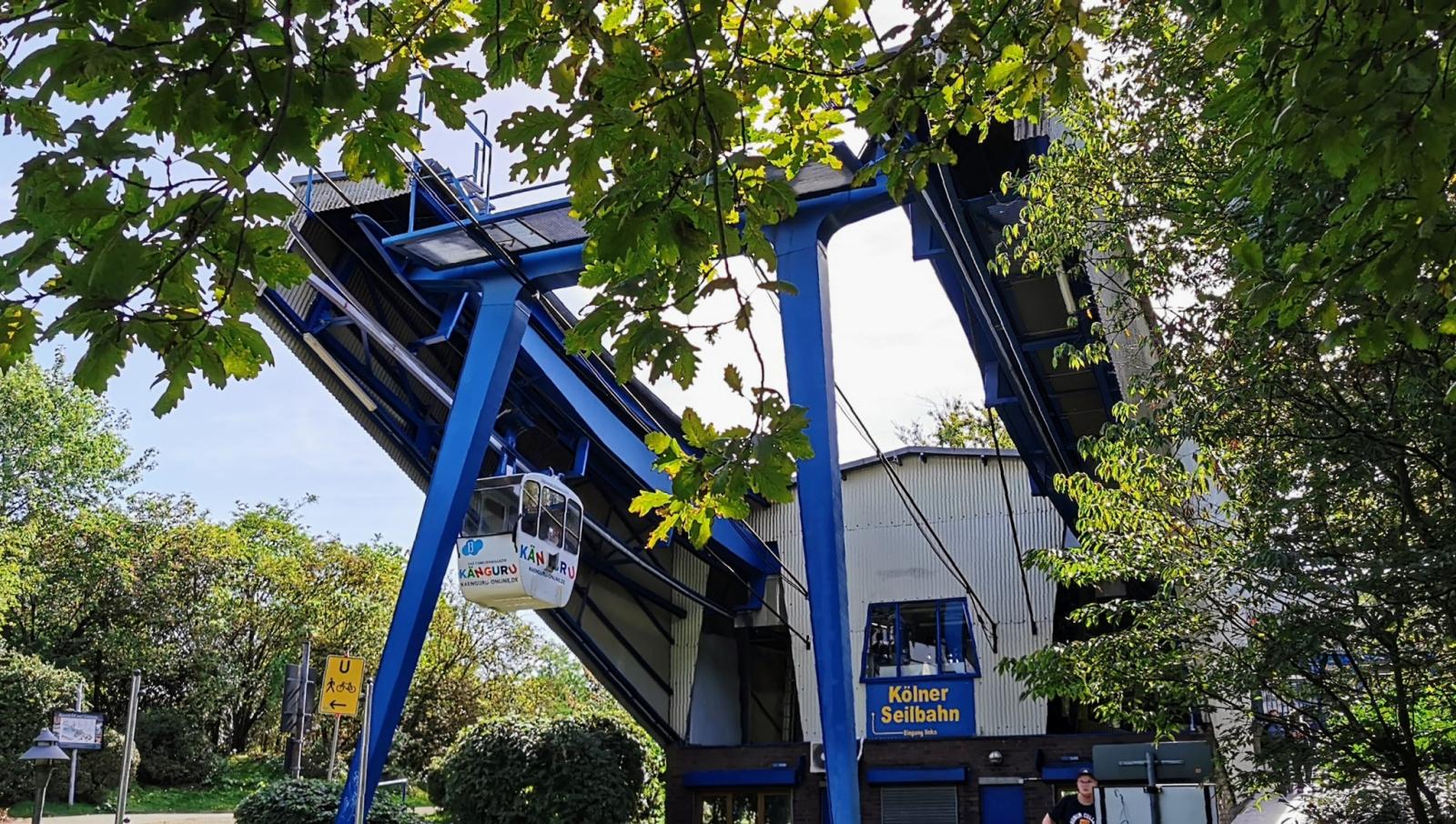 Rheinseilbahn Station Deutz Rheinpark (rechtsrheinisch)