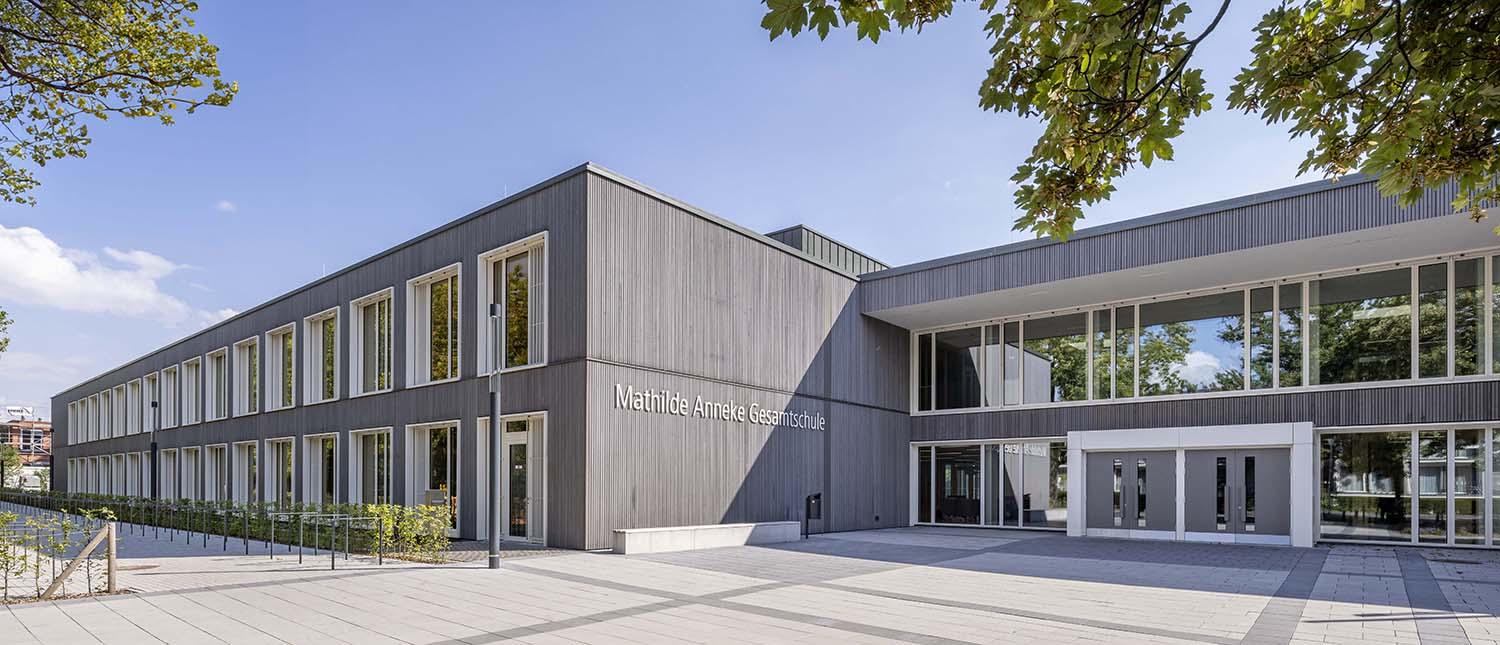 Mathilde-Anneke-Gesamtschule, Haupteingang