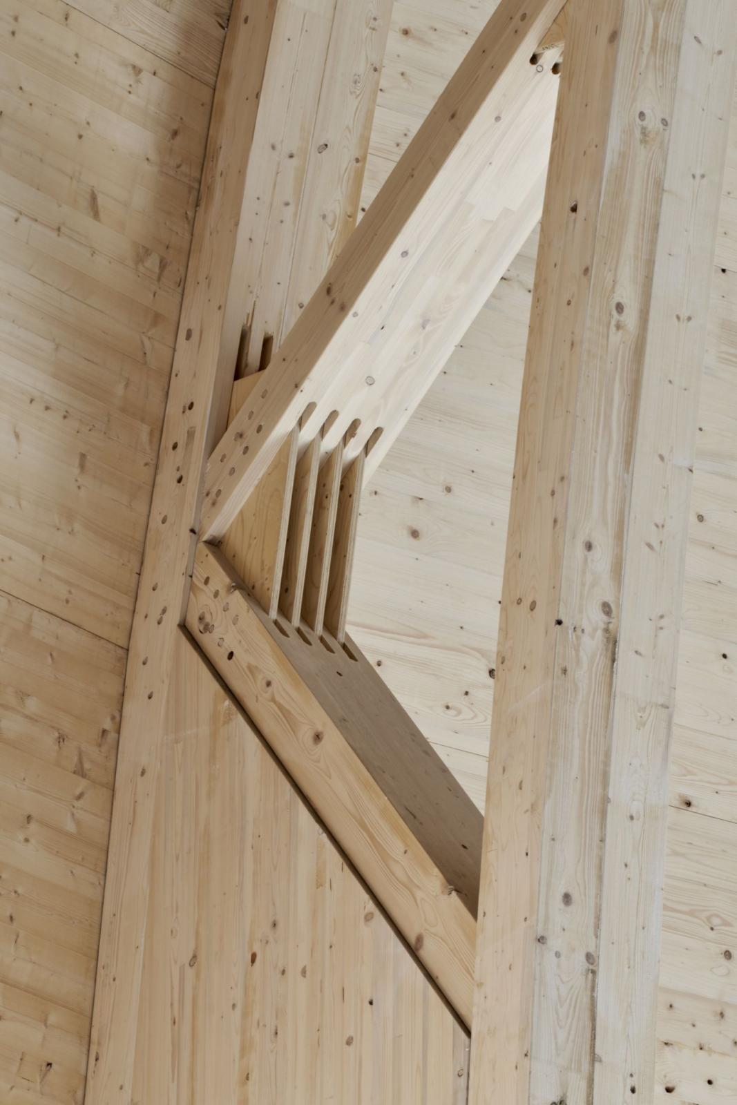 Detail Verbindung Holzfachverkträger