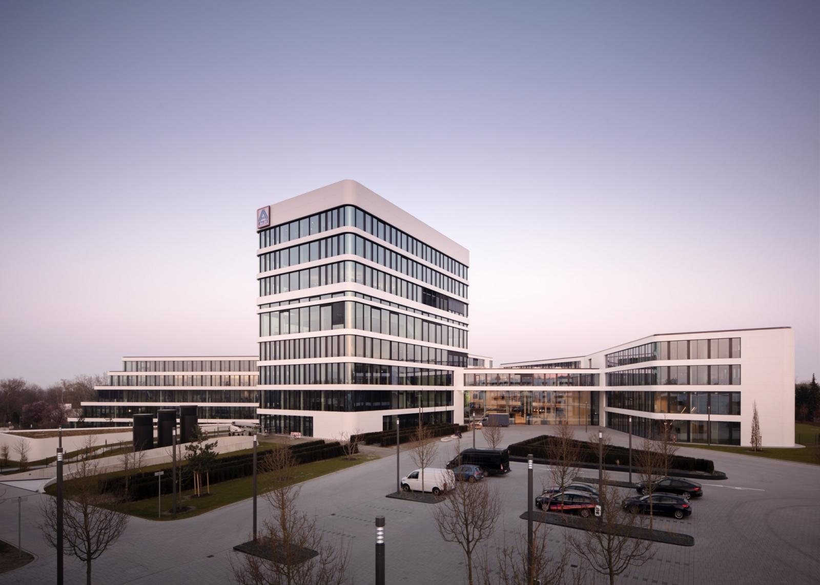 Aldi Nord Campus, Außenperspektive