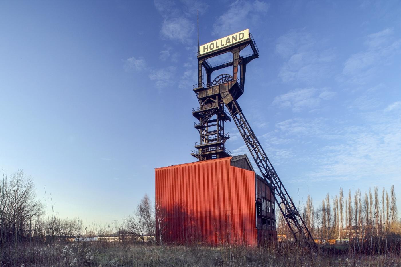 Ehemaliger Förderturm Zeche Holland