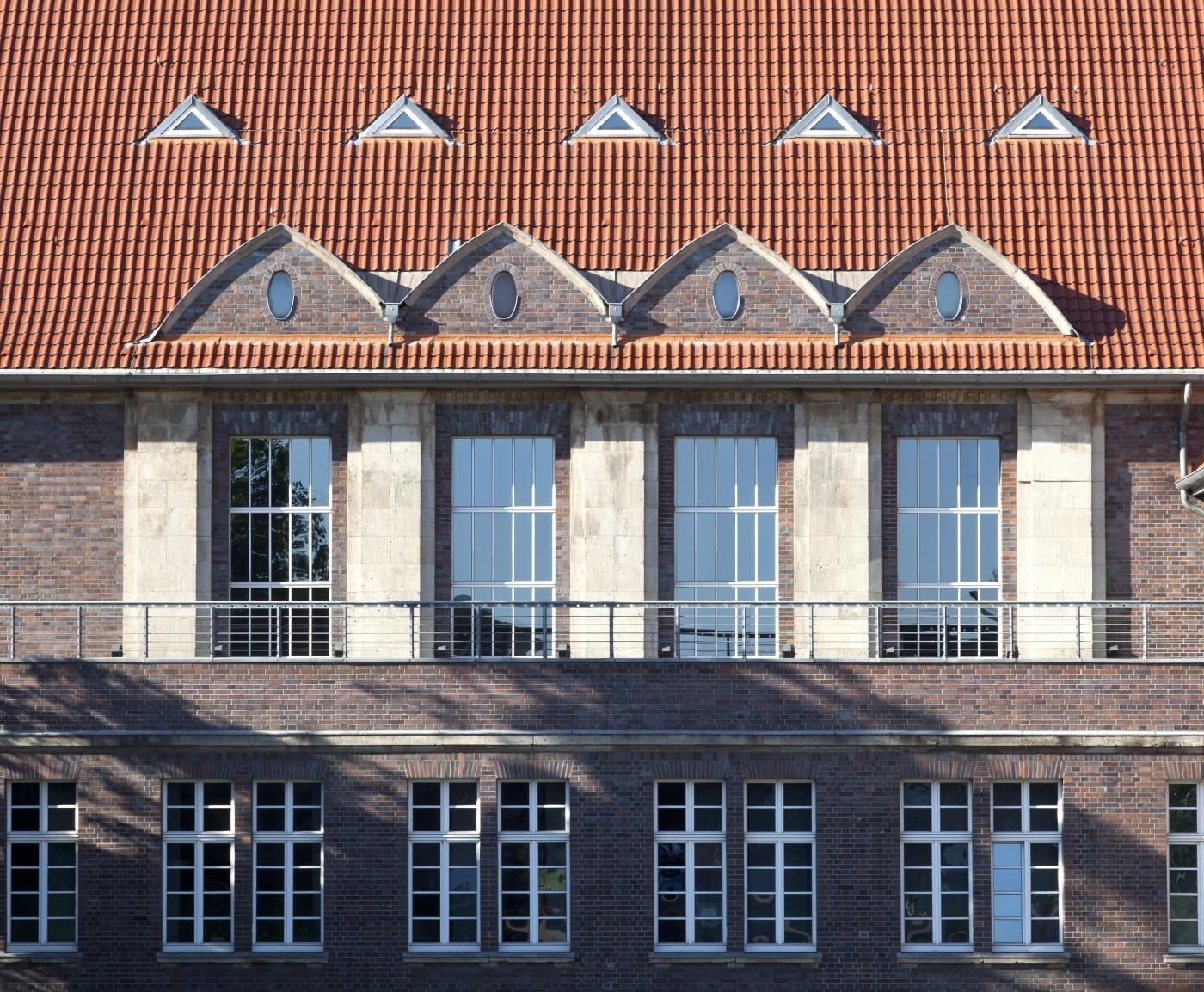 Detail Fassade Werksgasthaus