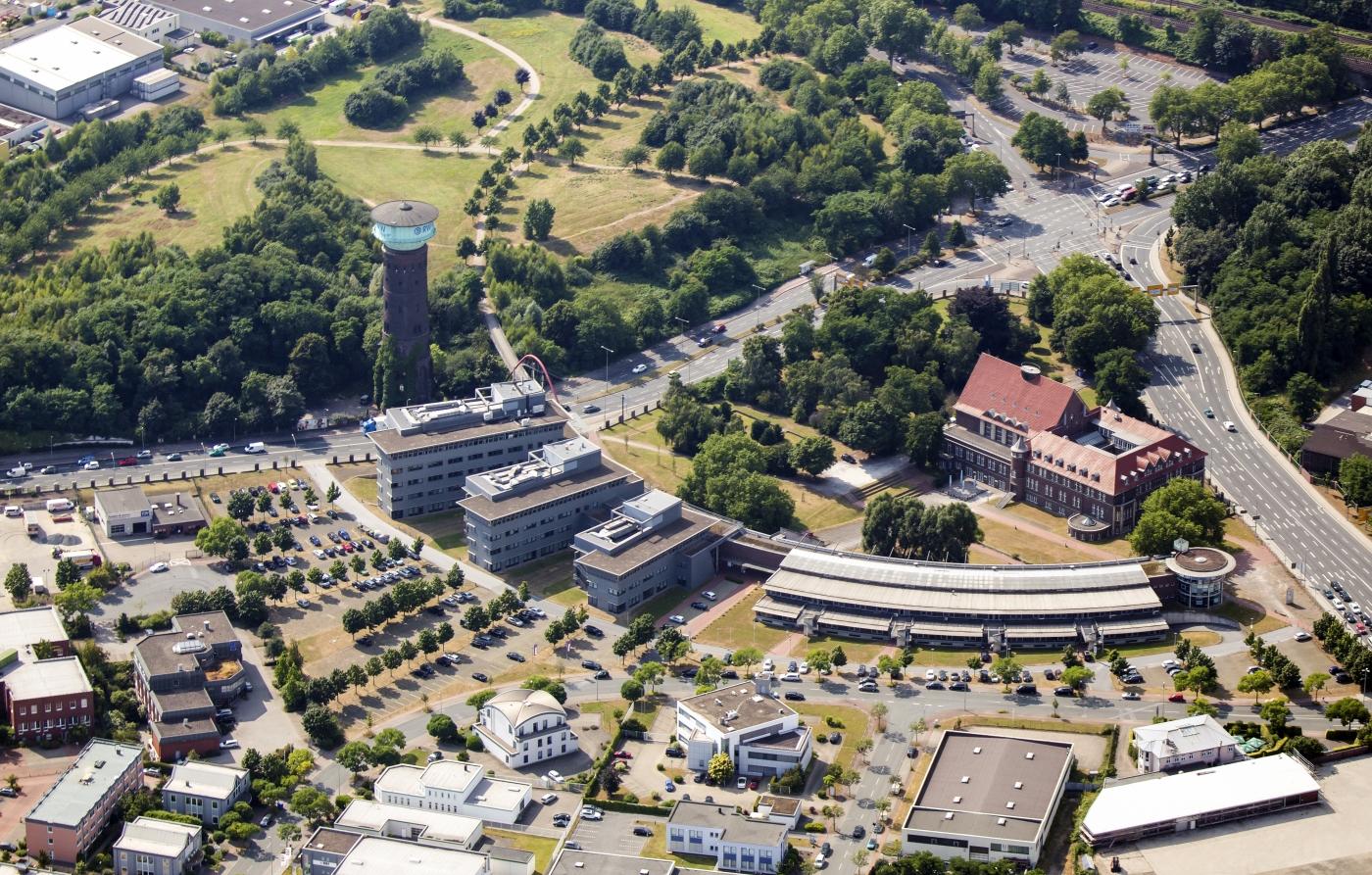 Luftbild Technologiezentrum Umweltschutz TZU