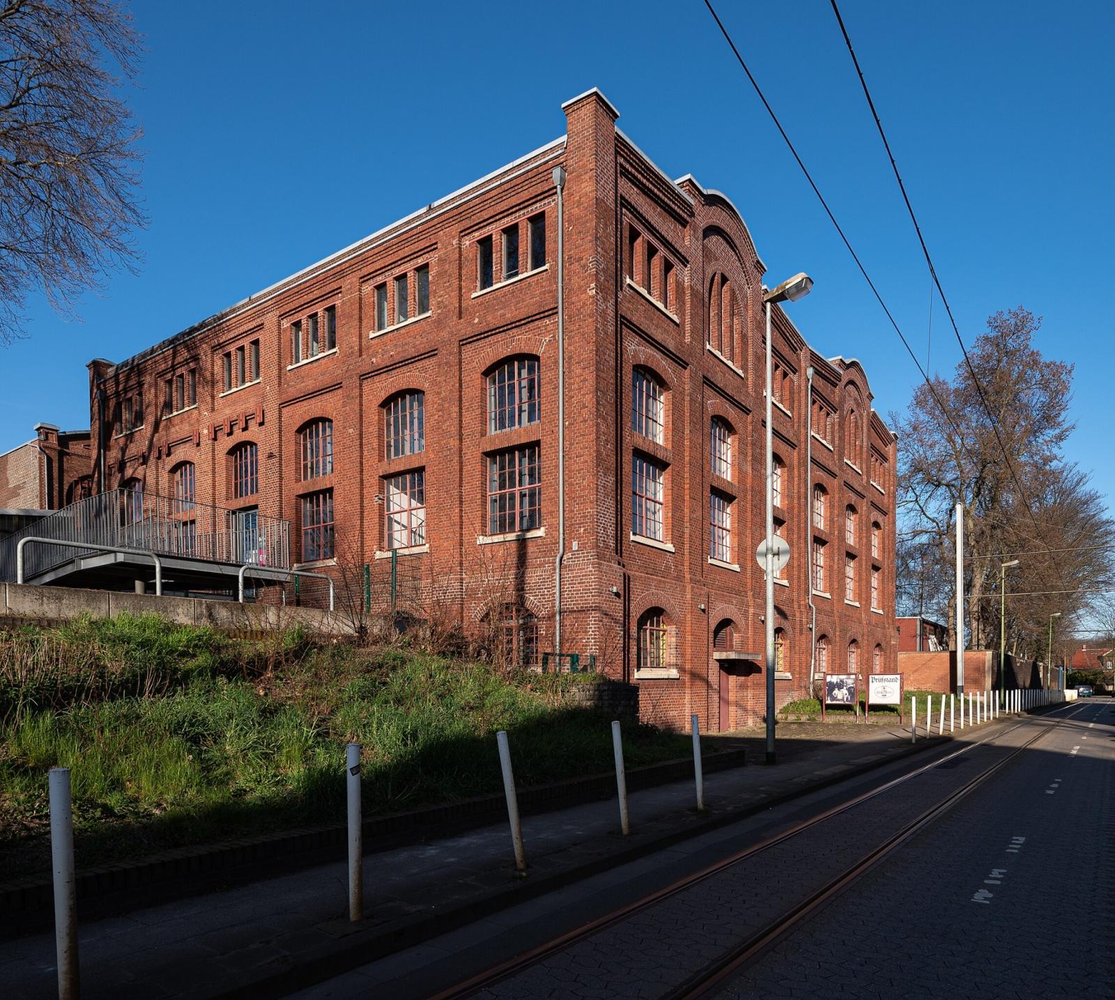 Gebäude 10 (Prüfstand) des Triple Z
