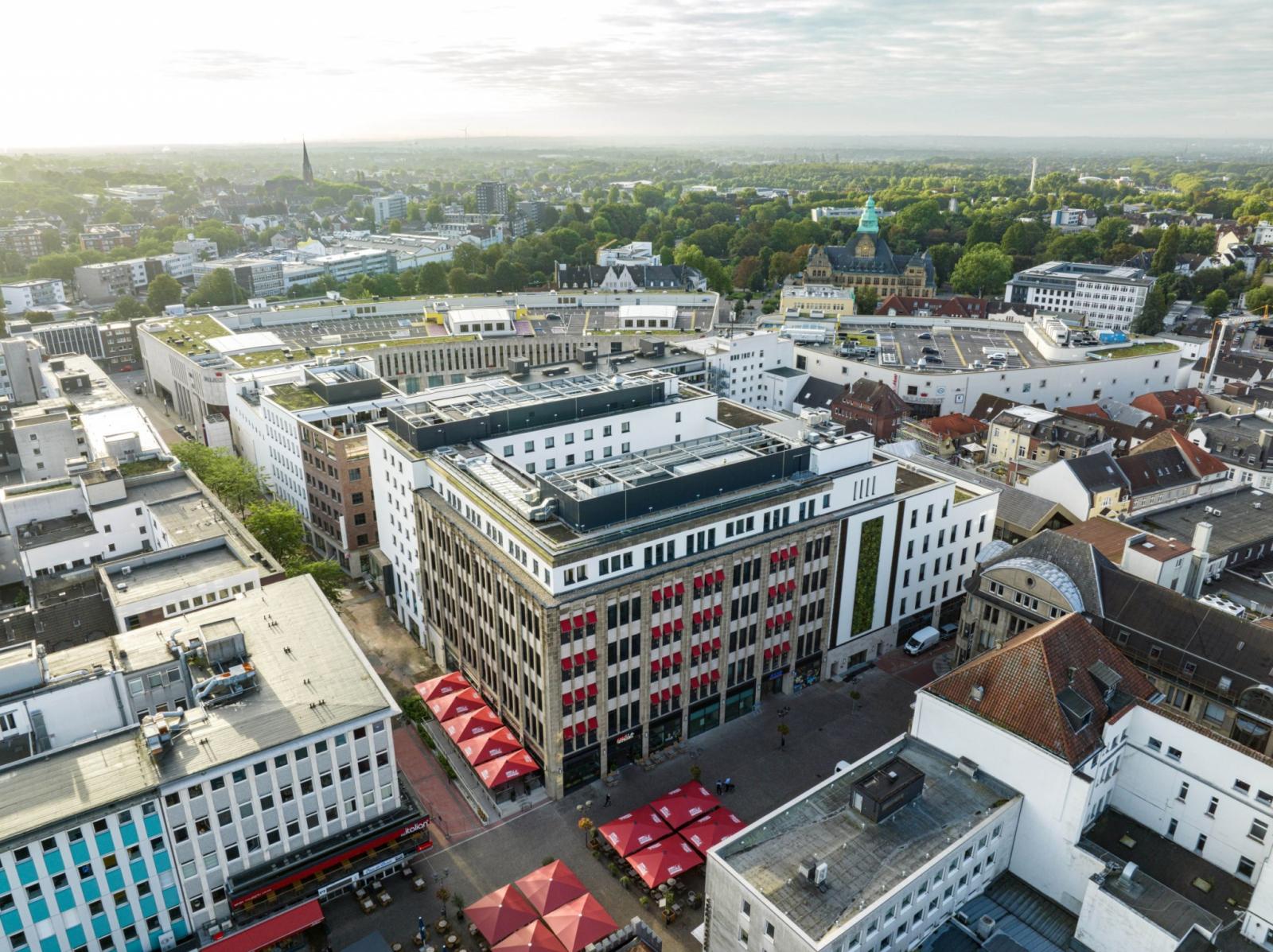 MarktQuartier Recklinghausen, Schrägluftbild