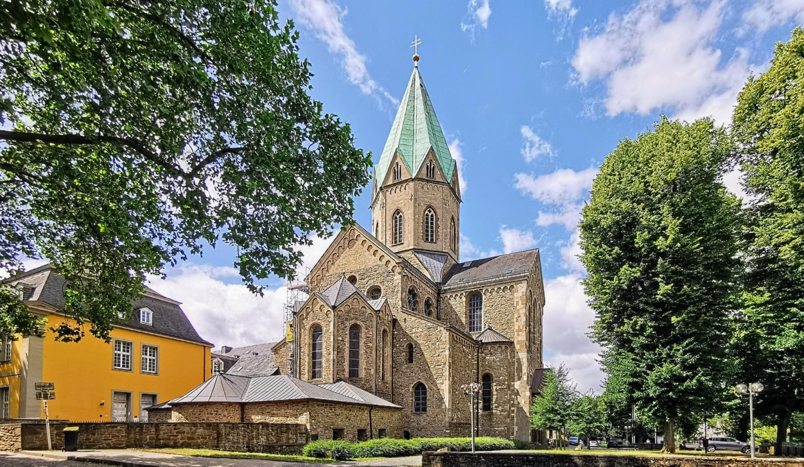 Ostansicht Abteikirche St. Liudger Werden