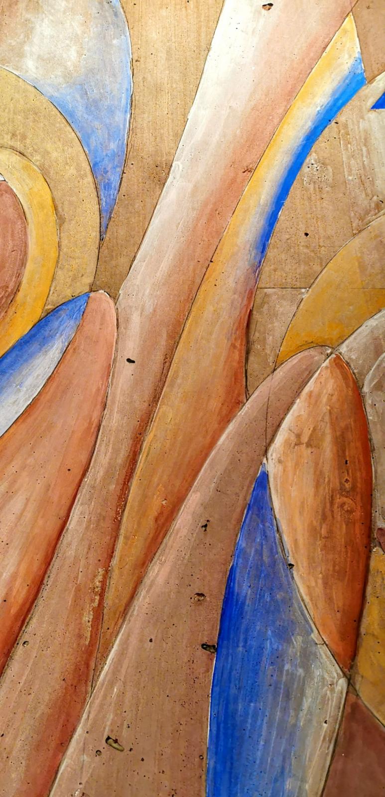 Detail Wandmalerei