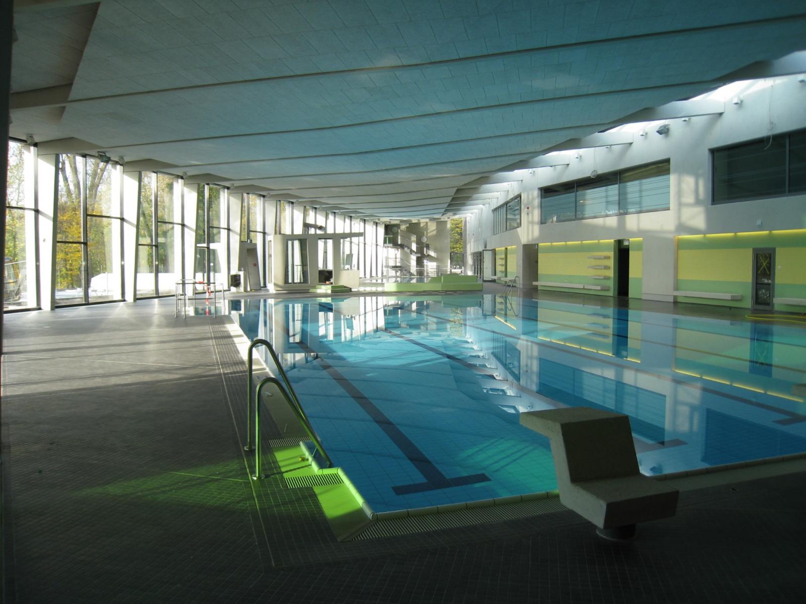 Blick in die Schwimmhalle