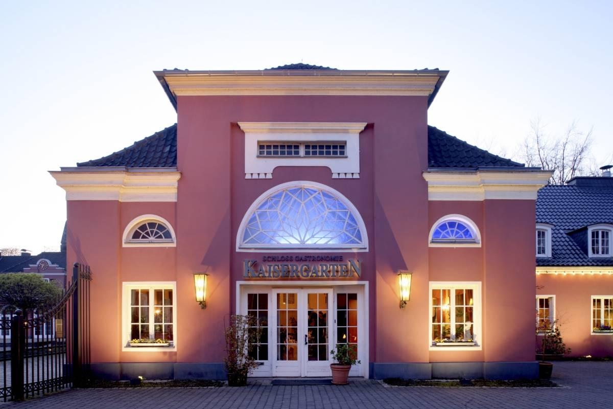 Kopfansicht Nördlicher Flügelbau Schloss Oberhausen