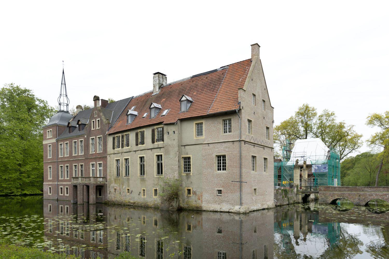 Wasserschloss Senden von Nordosten