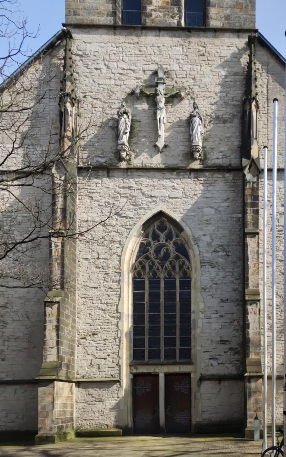 St. Christophorus, Portalansicht