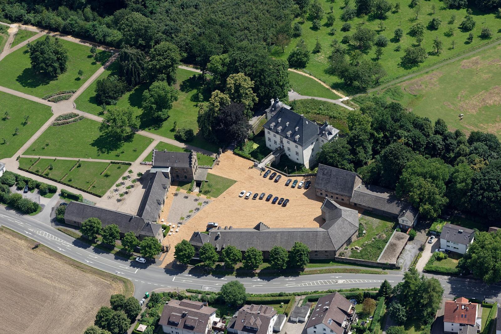 Haus Opherdicke von oben