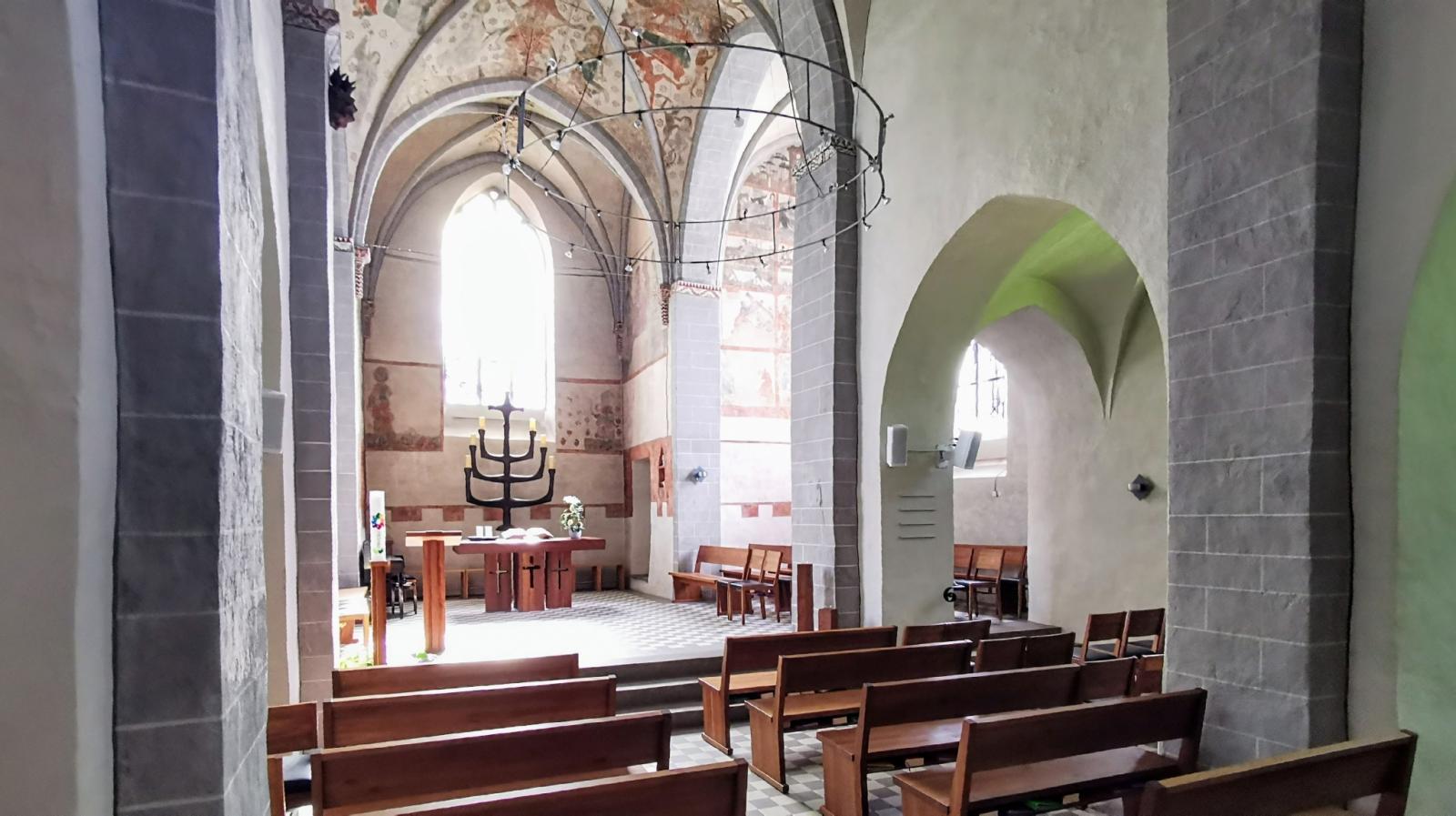 Blick zum Altar