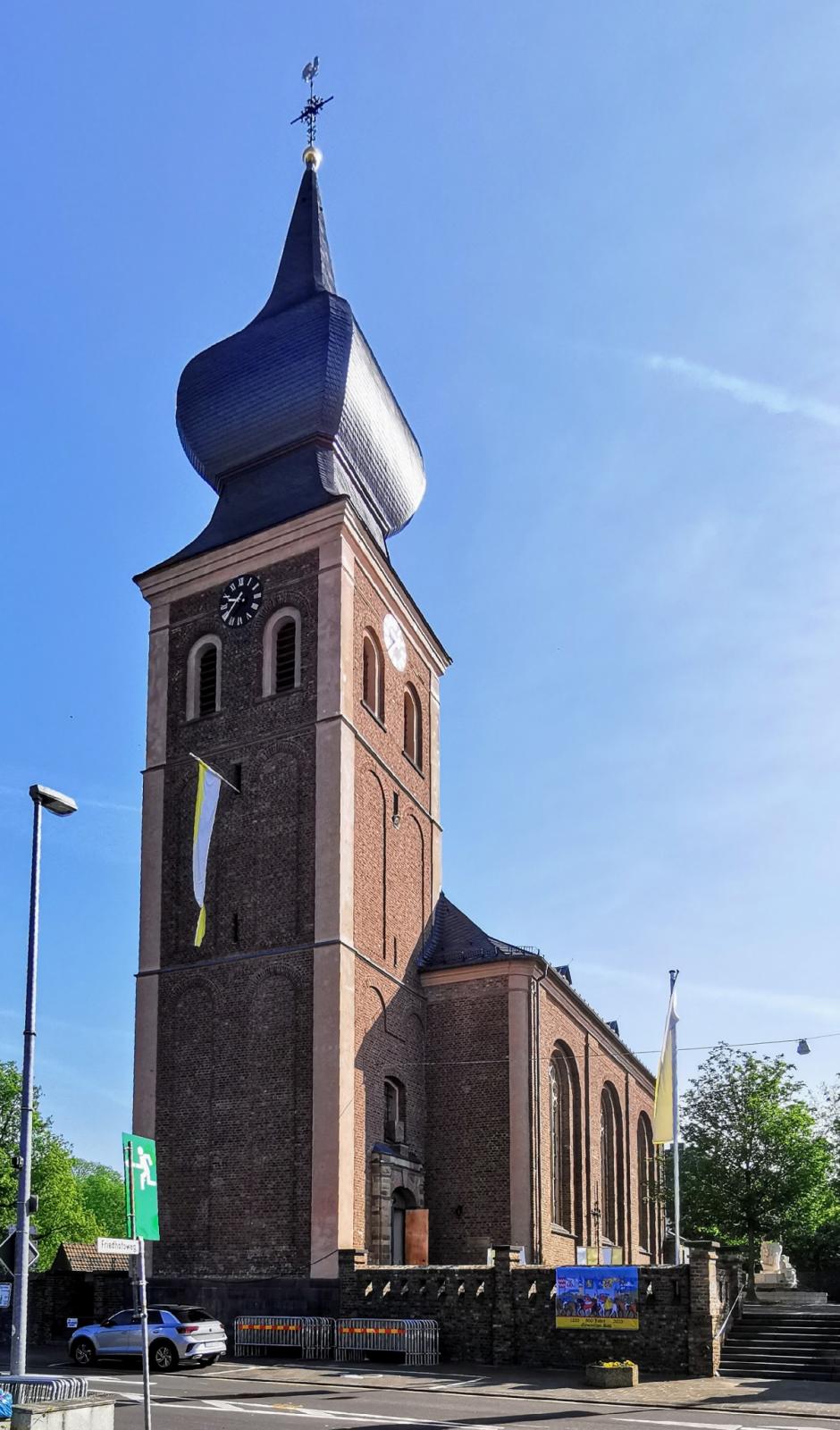 St. Kunibert Erftstadt-Gymnich, Turmansicht