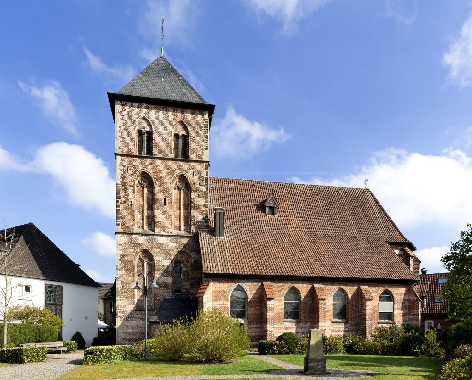St. Georgskirche Schermbeck, Südansicht