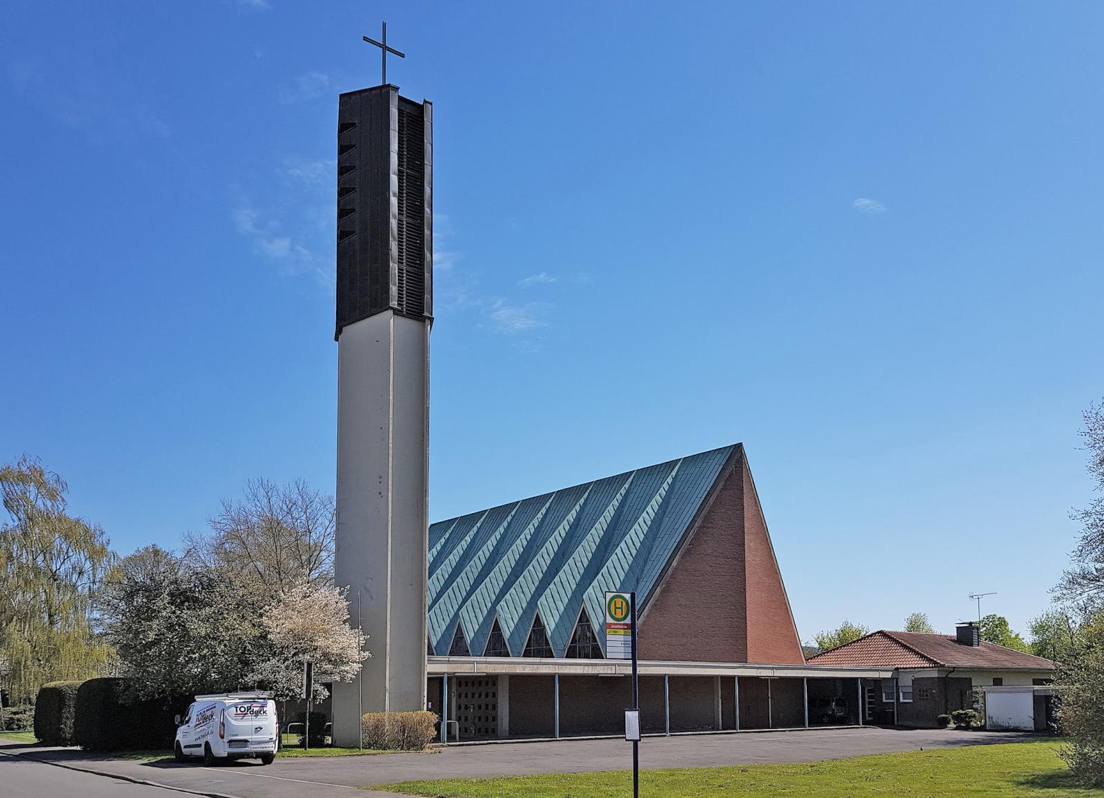 St. Josef in Fröndenberg Westick, von Nordwesten