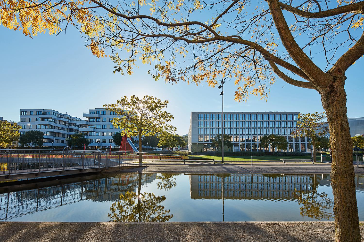 Universitätspark / Grüne Mitte Essen, Promenade