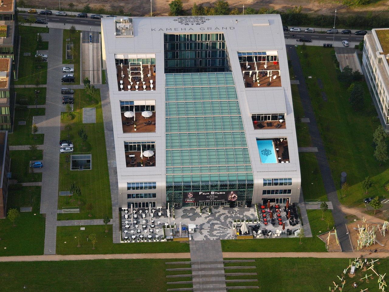 Luftbild Kameha Grand Hotel Bonn