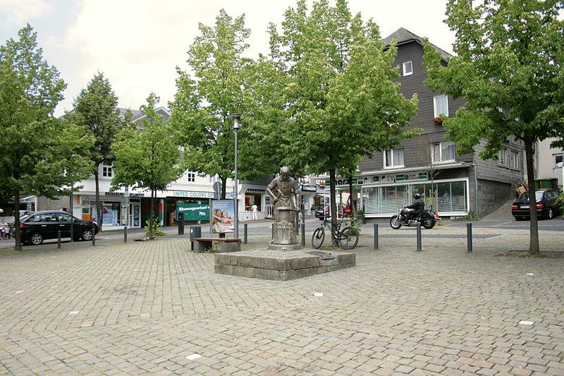 der Marktplatz in Olpe