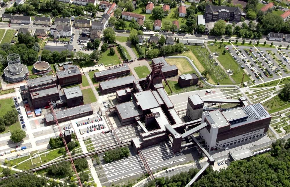 Luftbild der Zeche Zollverein