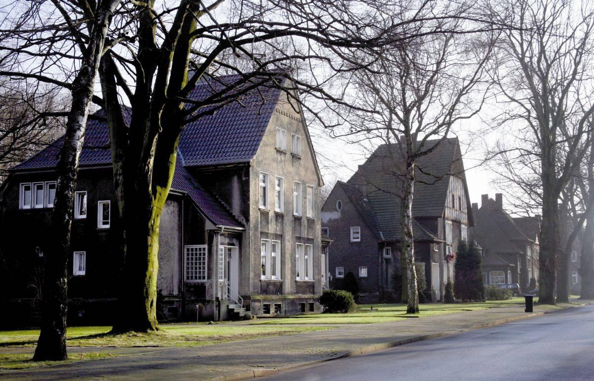 Siedlung Scholven an der Schwedenstraße in Gelsenkirchen