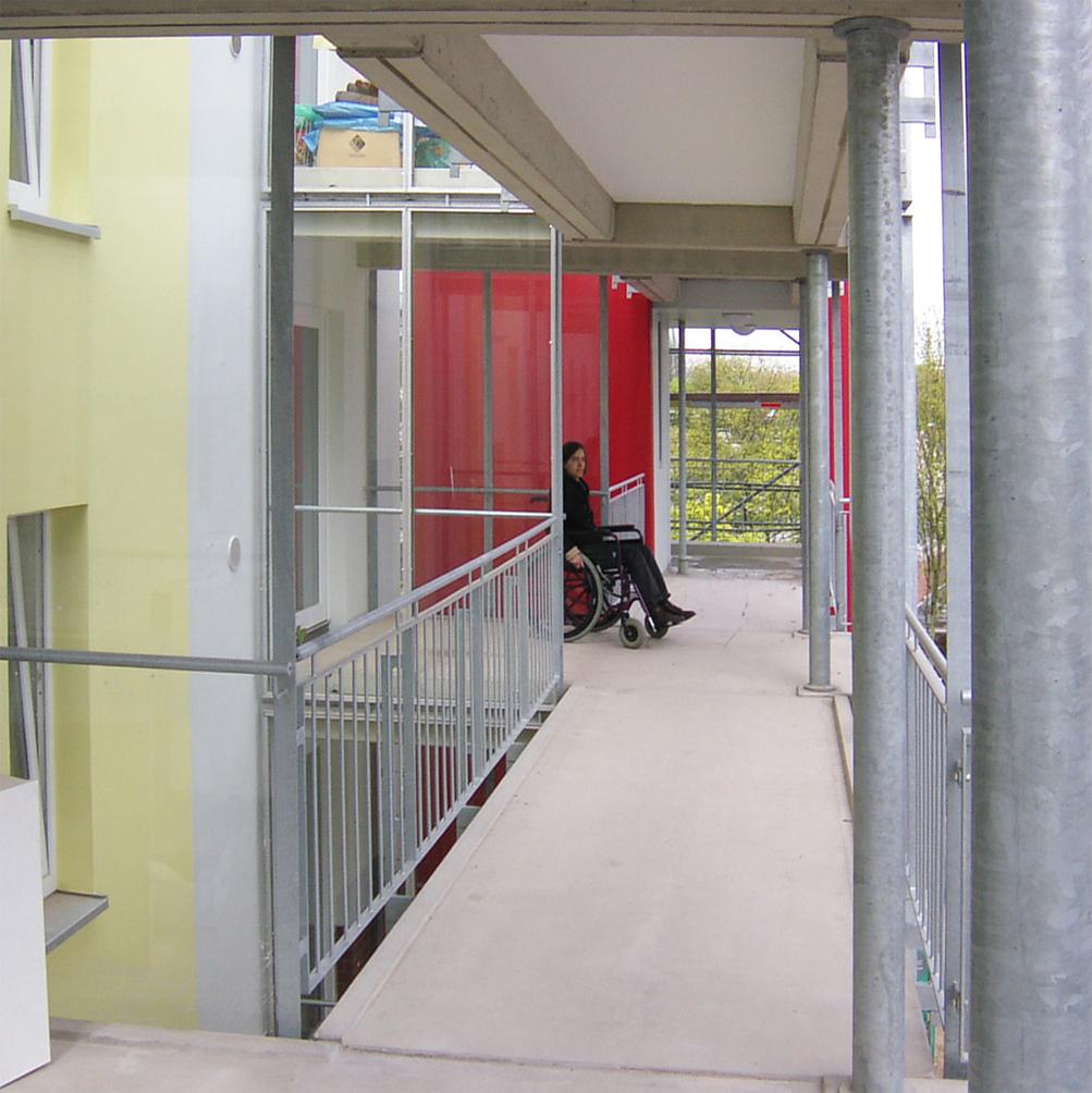 barrierefreie Erschliessung