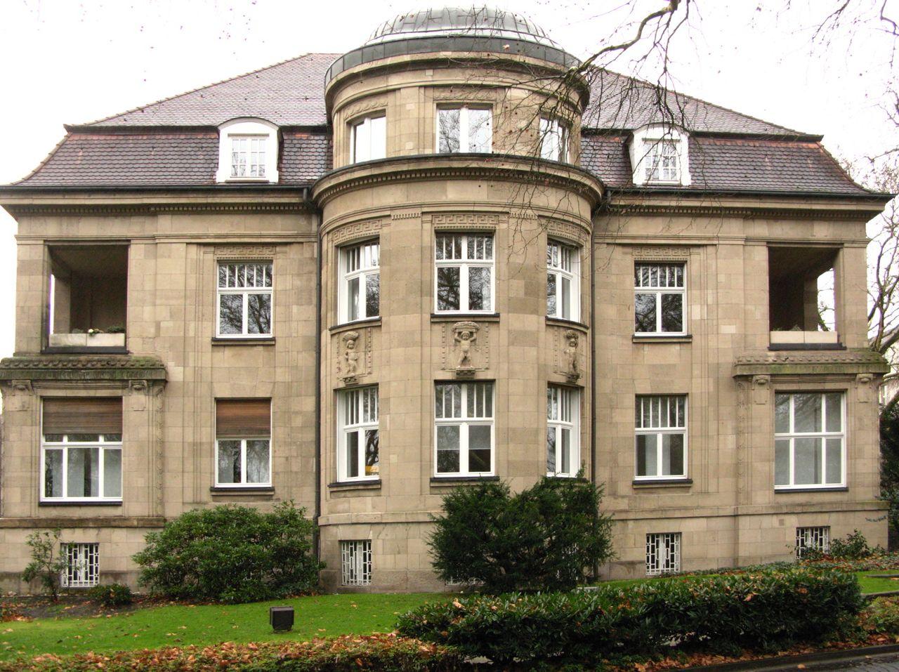 „Villa Koppers“ am Moltkeplatz: ehemaliges Wohngebäude der Familie Heinrich Koppers