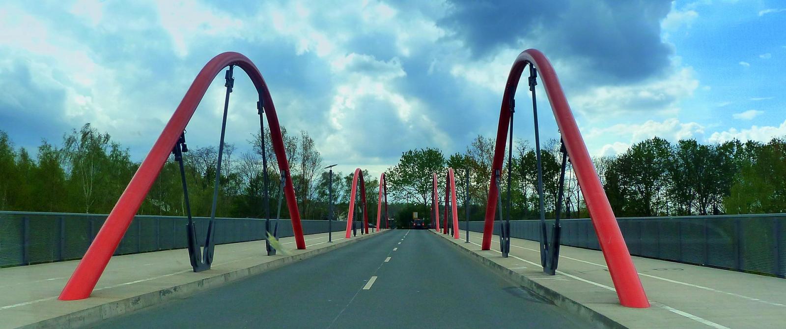 Blick über die Brücke