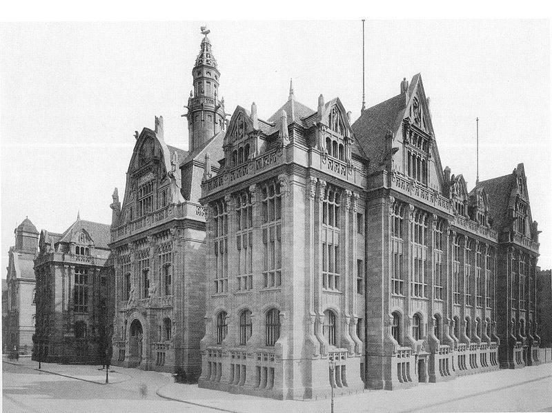 Ansicht Alter Stahlhof um 1909