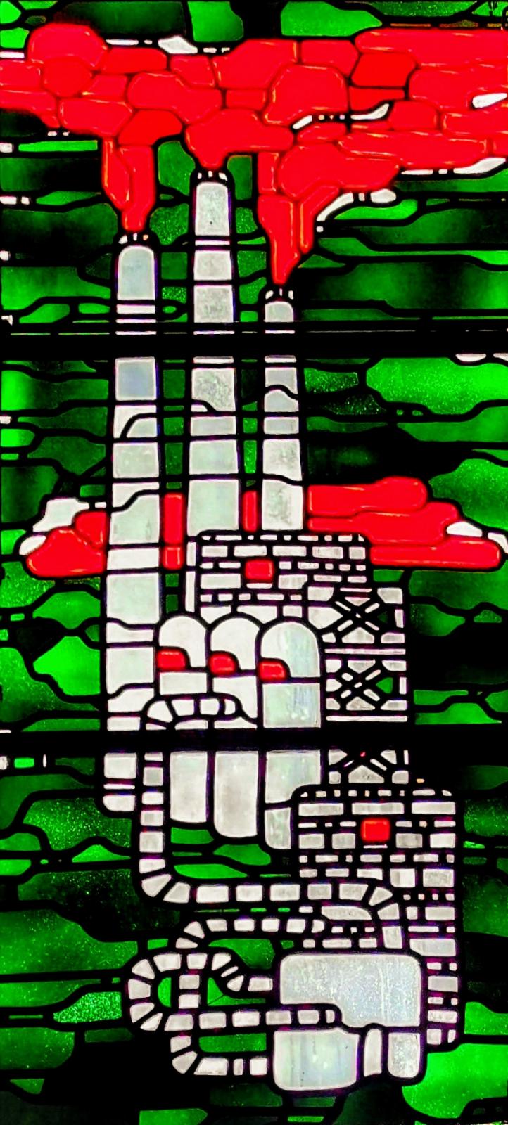 farbiges Kirchenfenster