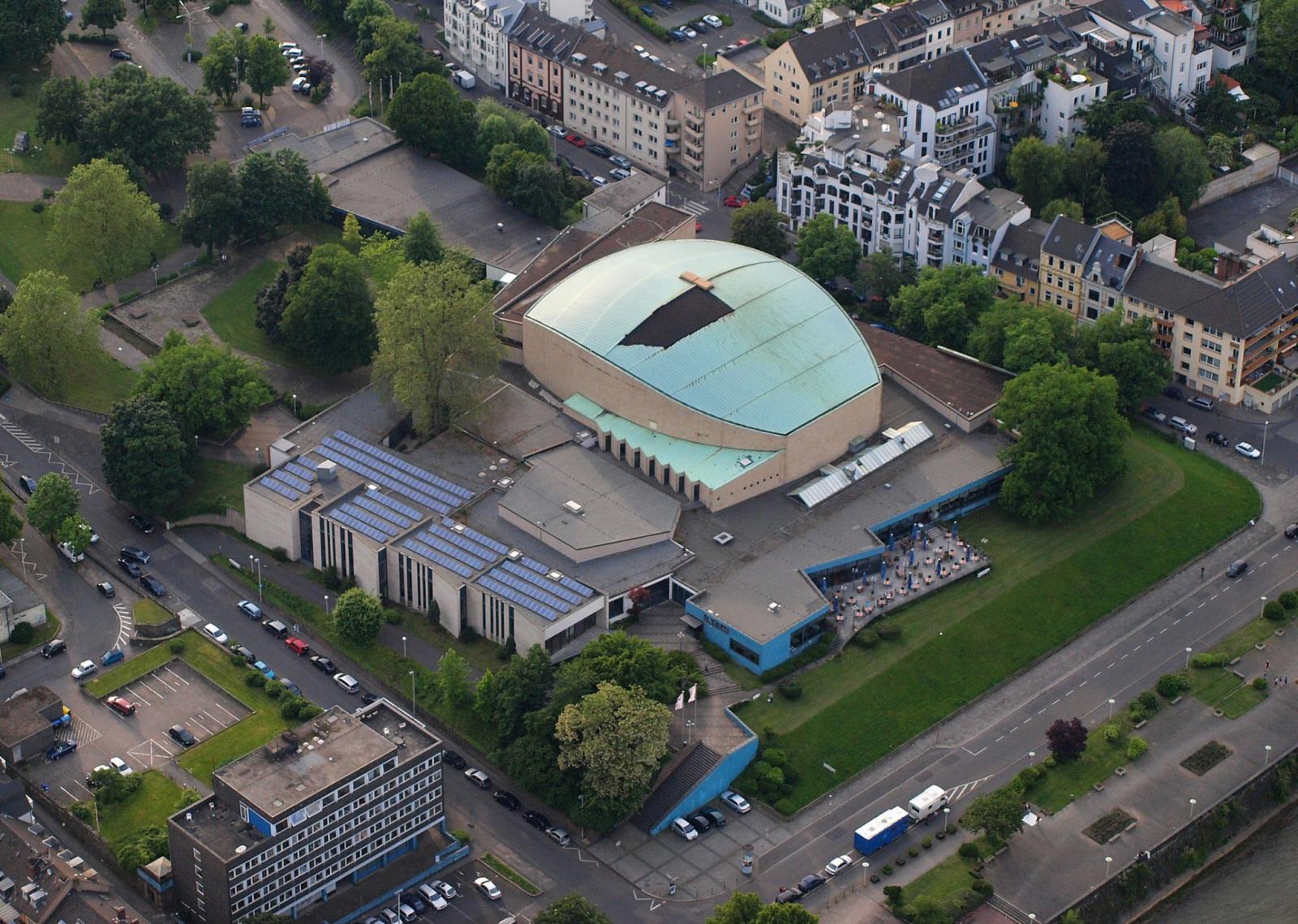 Luftbild Beethovenhalle Bonn